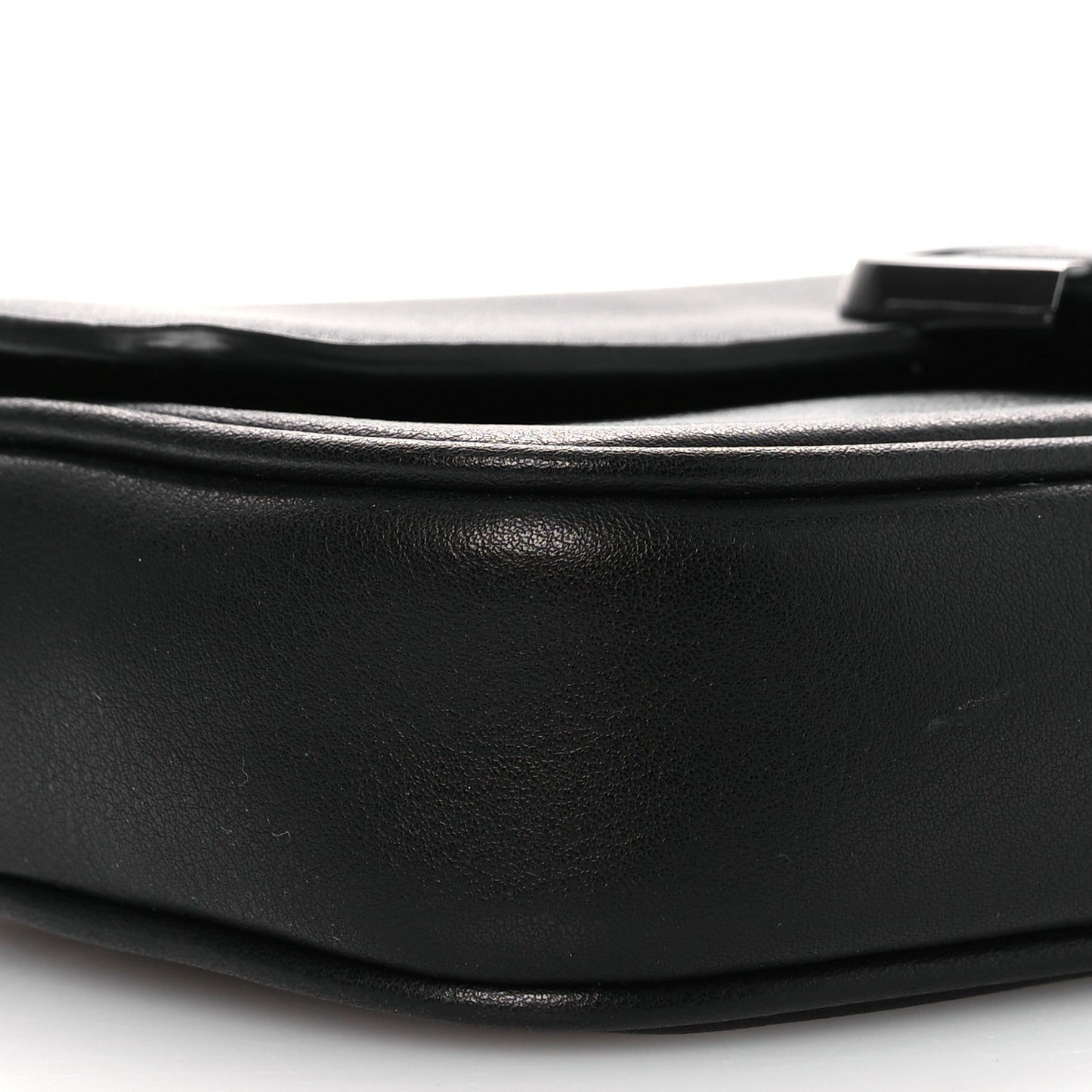 Calfskin Mini The J Marc Shoulder Bag Black