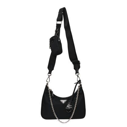 Prada Nylon Re-Edition 2005 Shoulder Bag Black 1 of 14