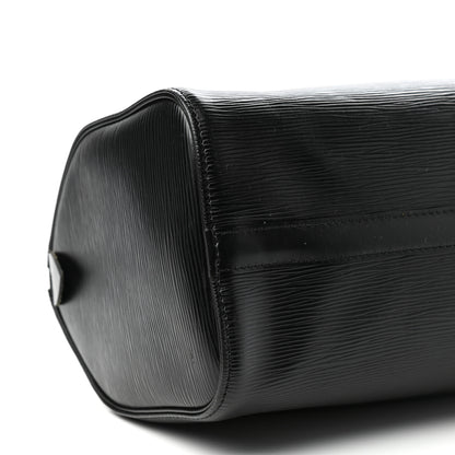 Louis Vuitton Epi Speedy 25 Black 7 of 9