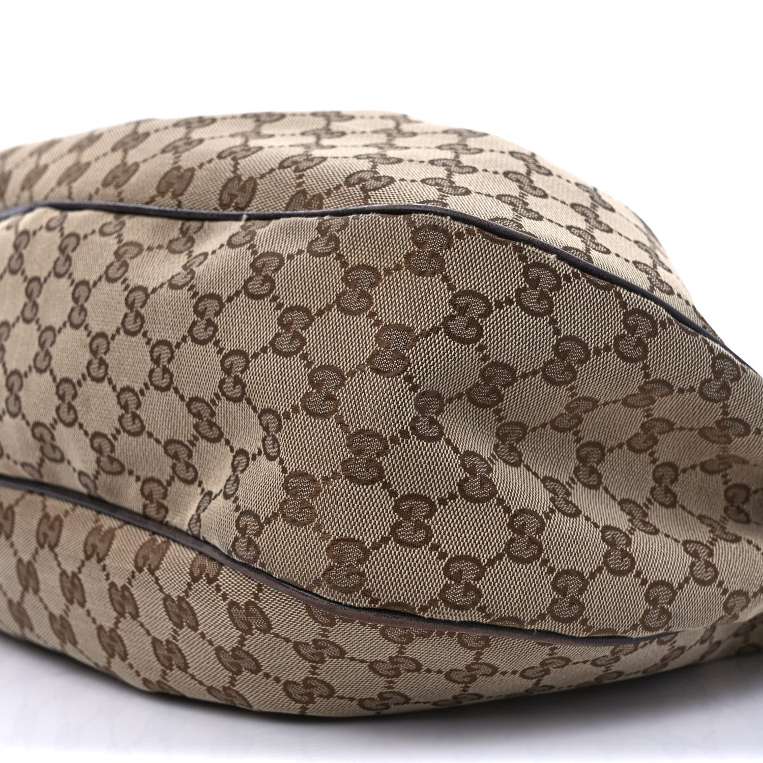 Gucci Monogram Medium Sukey Hobo Dark Brown 9 of 13