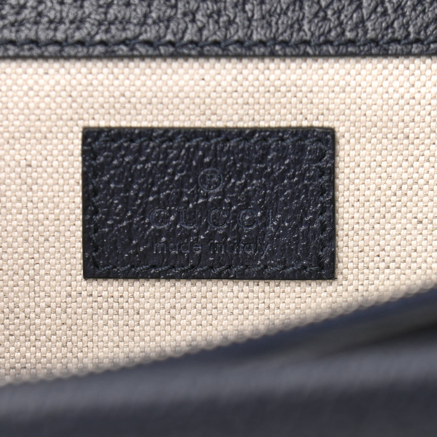 GG Supreme Monogram Textured Dollar Calfskin Small Dionysus Shoulder Bag Beige Blue