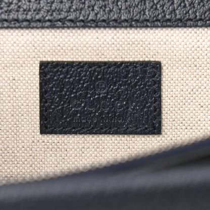 Gucci GG Supreme Monogram Textured Dollar Calfskin Small Dionysus Shoulder Bag Beige Blue 6 of 9