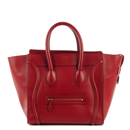 Celine Palmelato Mini Luggage Red 1 of 9