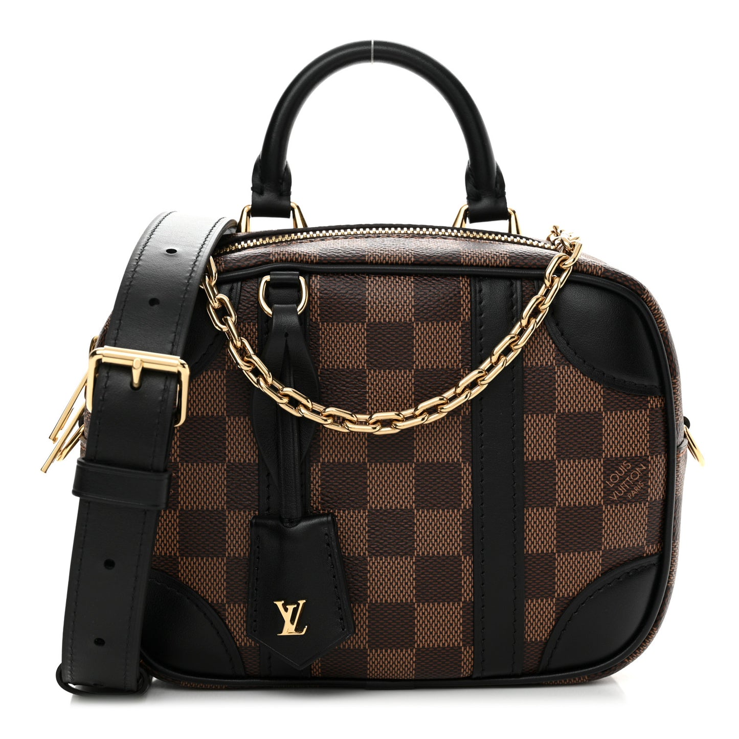 Damier Ebene Valisette Souple BB Black