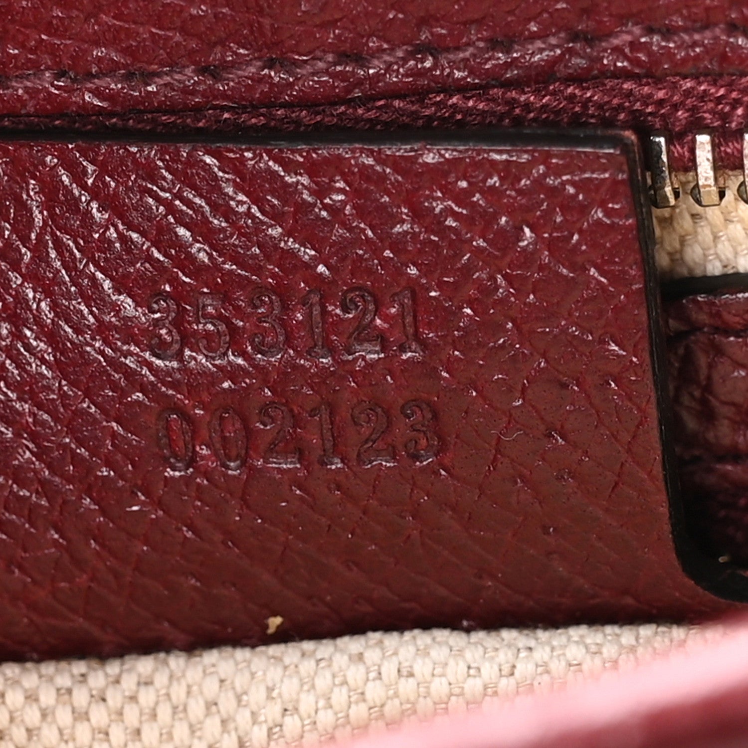 Gucci Monogram Small Bree Tote Red 7 of 10