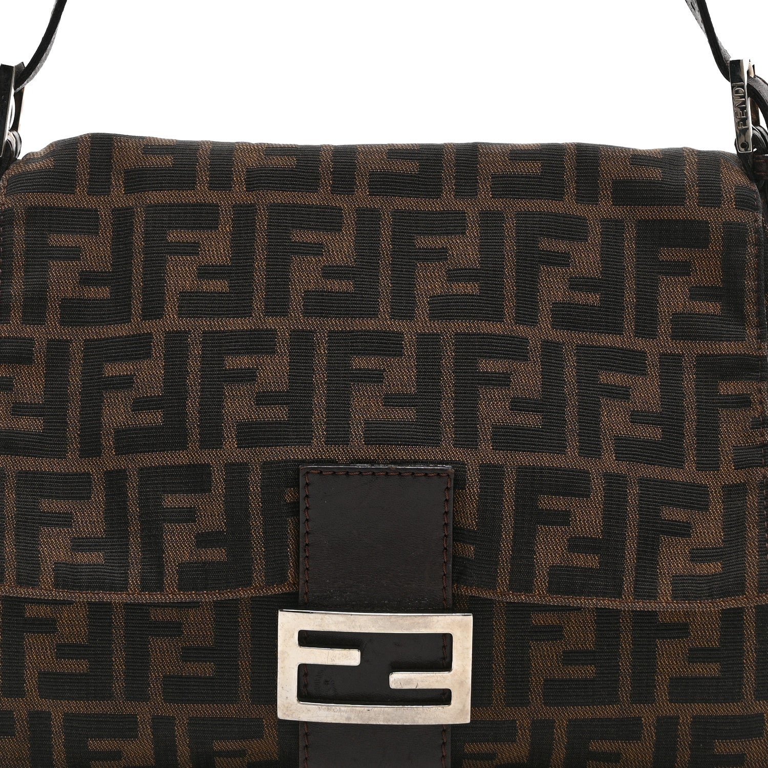 Fendi Zucca Mama Baguette Tobacco 8 of 10