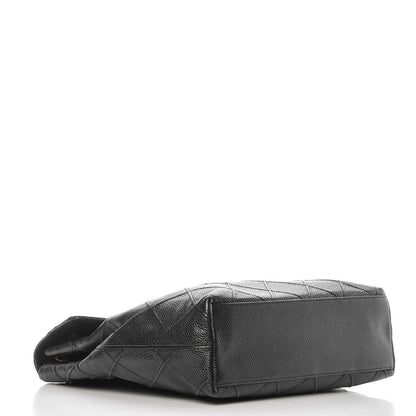 Chanel Caviar Diamond Stitched Shoulder Bag Black 4 of 8