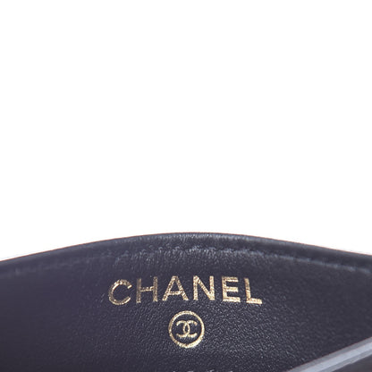 Chanel Caviar Timeless CC Card Holder Black 6 of 9