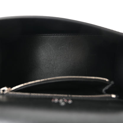 Balenciaga X GUCCI Canvas Boarded Plutone Calfskin Flora Logo Print Small Hourglass Top Handle Bag White Multicolor Black 5 of 10