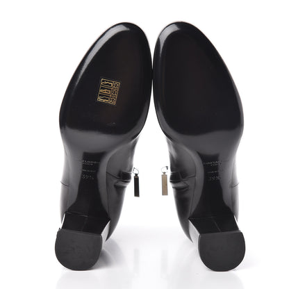 Saint Laurent Nappa Loulou Ankle Zip Boot 39.5 Black 5 of 10