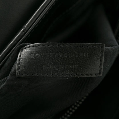 Saint Laurent Calfskin Y Quilted Monogram Medium Loulou Chain Satchel Black 7 of 10