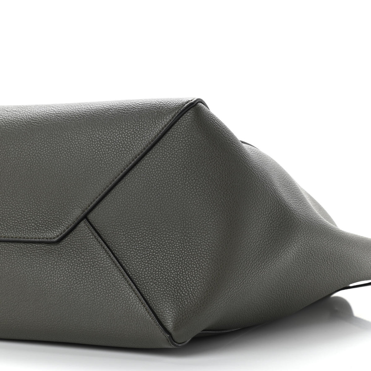 Celine Soft Grained Calfskin Small Belt Cabas Phantom Taupe 8 of 12