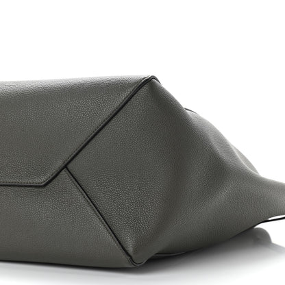 Celine Soft Grained Calfskin Small Belt Cabas Phantom Taupe 8 of 12
