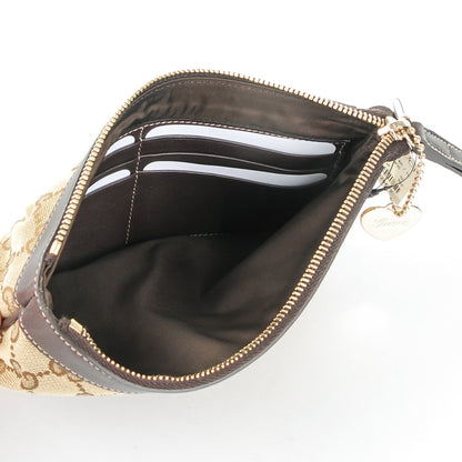Gucci Monogram Hearts Wristlet Dark Brown 5 of 7
