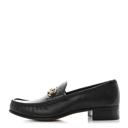 Gucci Agnello Plonge Granada Kid Mens Zumi Loafers 8 Black 1 of 9