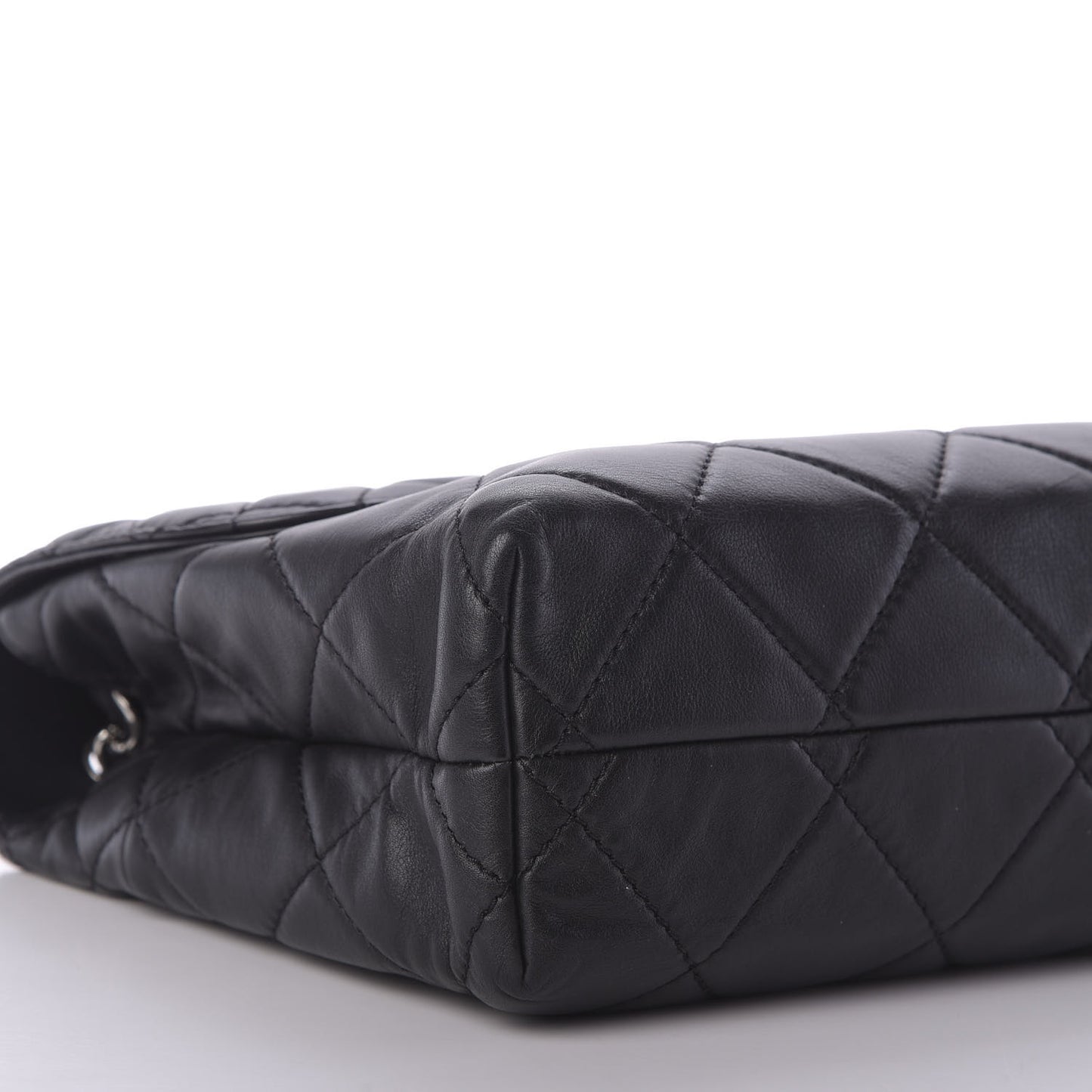 Calfskin Quilted In The Business Flap Bag Black