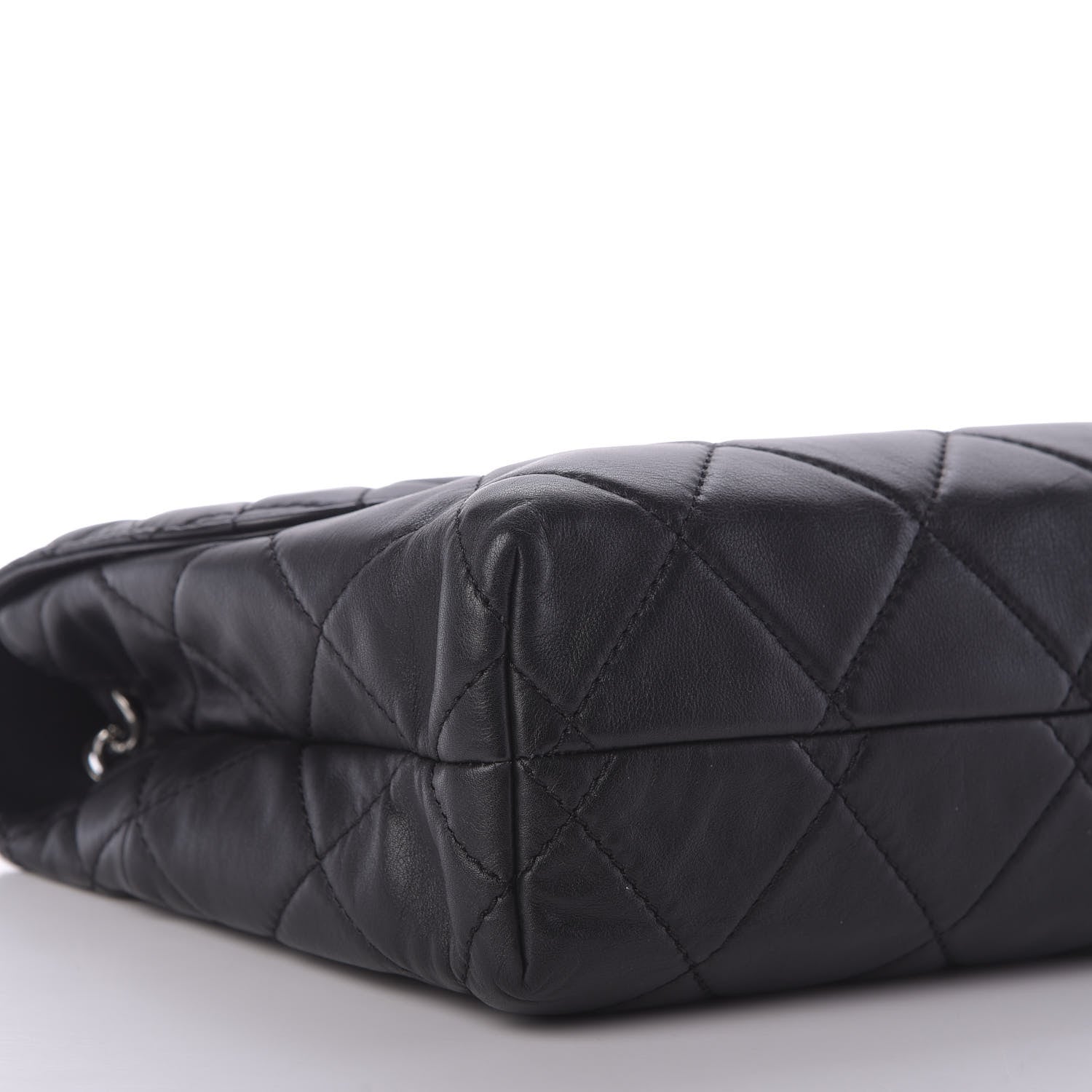 Chanel Calfskin Quilted In The Business Flap Bag Black 8 of 10