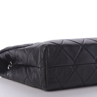 Chanel Calfskin Quilted In The Business Flap Bag Black 8 of 10