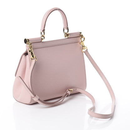 Dolce & Gabbana Dauphine Small Miss Sicily Satchel Pink 2 of 8