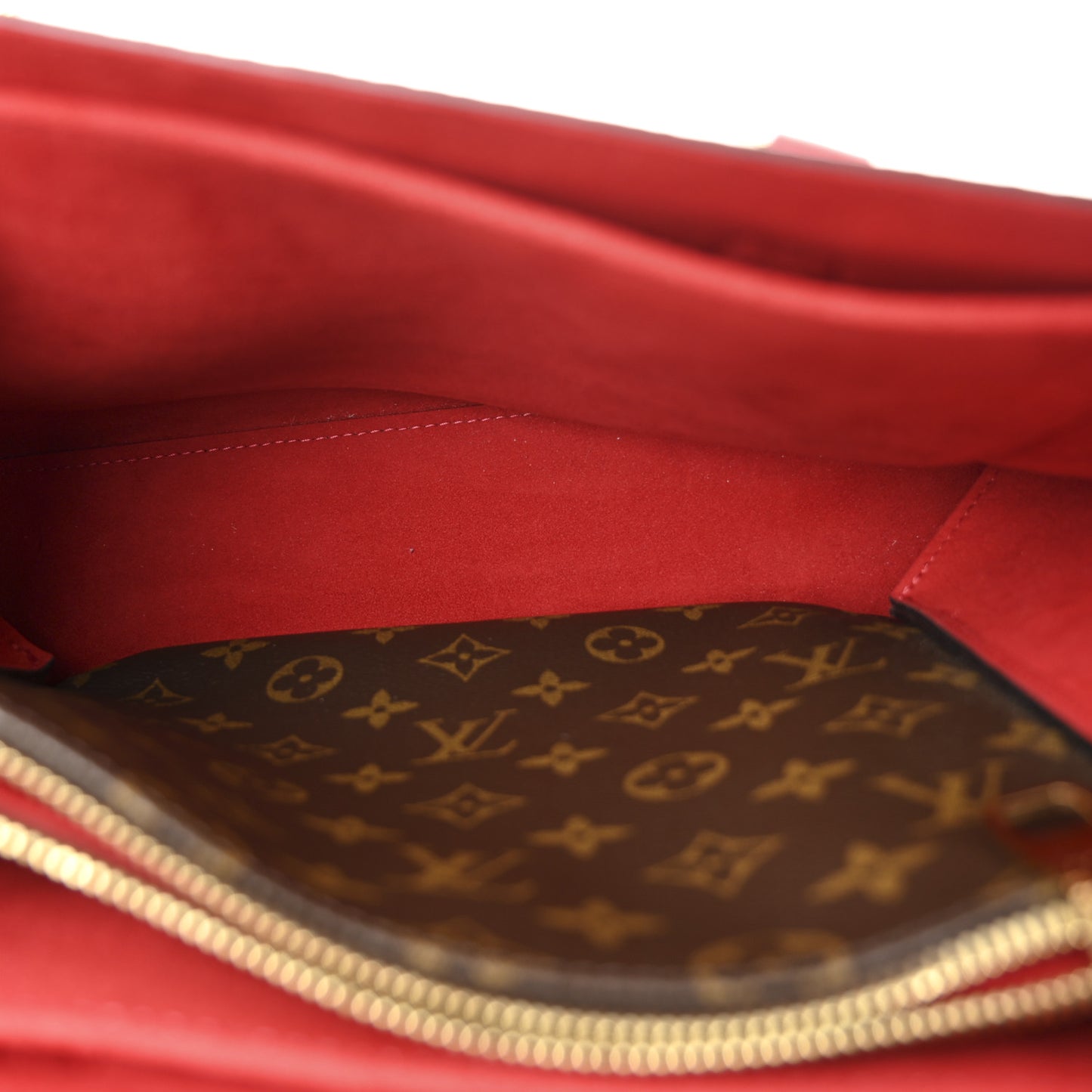 Monogram Flower Tote Coquelicot