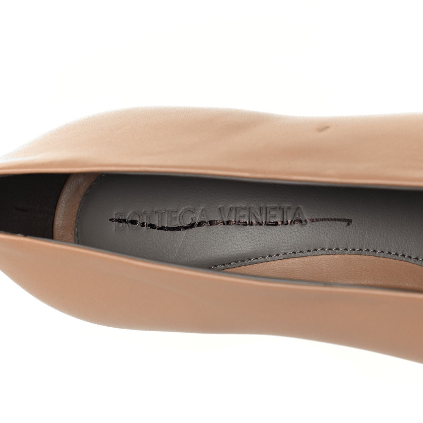 Nappa Almond Pumps 36.5 Cipria