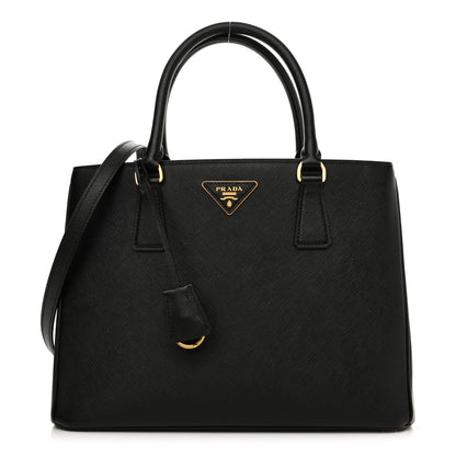 Prada Saffiano Lux Medium Tote Black 1 of 14