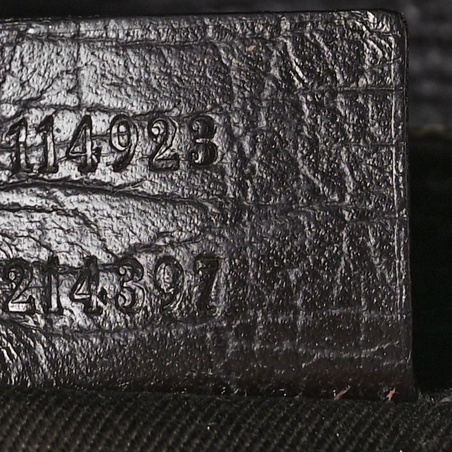 Monogram Horsebit Clutch Dark Brown