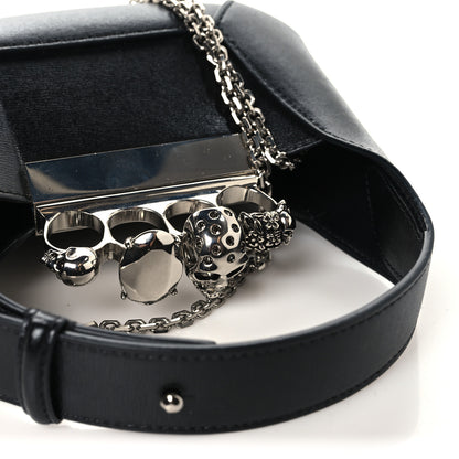 Alexander McQueen Calfskin Mini The Jeweled Hobo Black 11 of 11