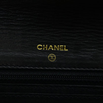 Chanel Patent Wallet on Chain Black 8 of 9