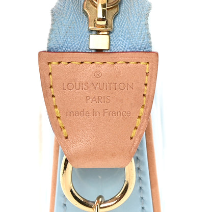Louis Vuitton Vernis Valentine Mini Pochette Accessories Lollipop Blue 6 of 10