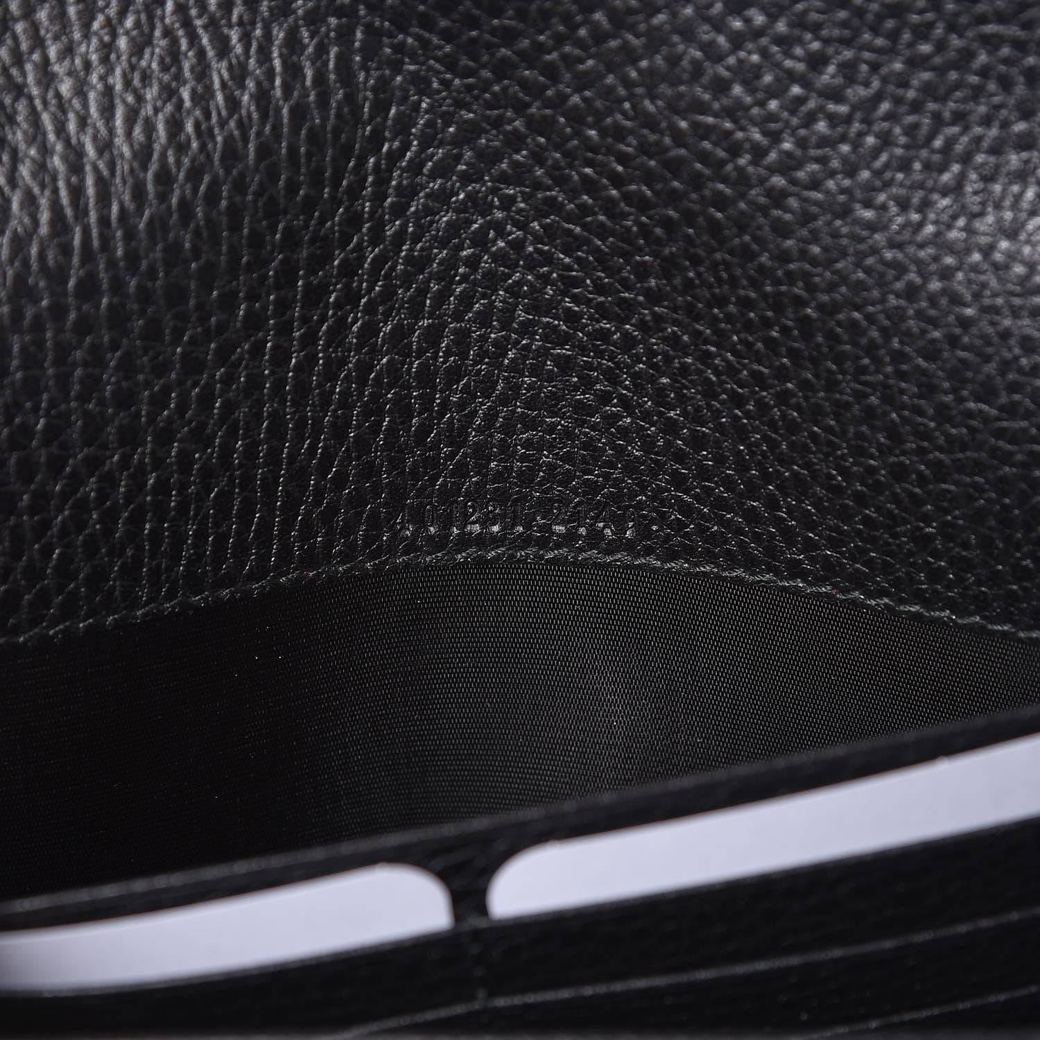 Gucci Calfskin Mini Dionysus Chain Wallet Black 7 of 9