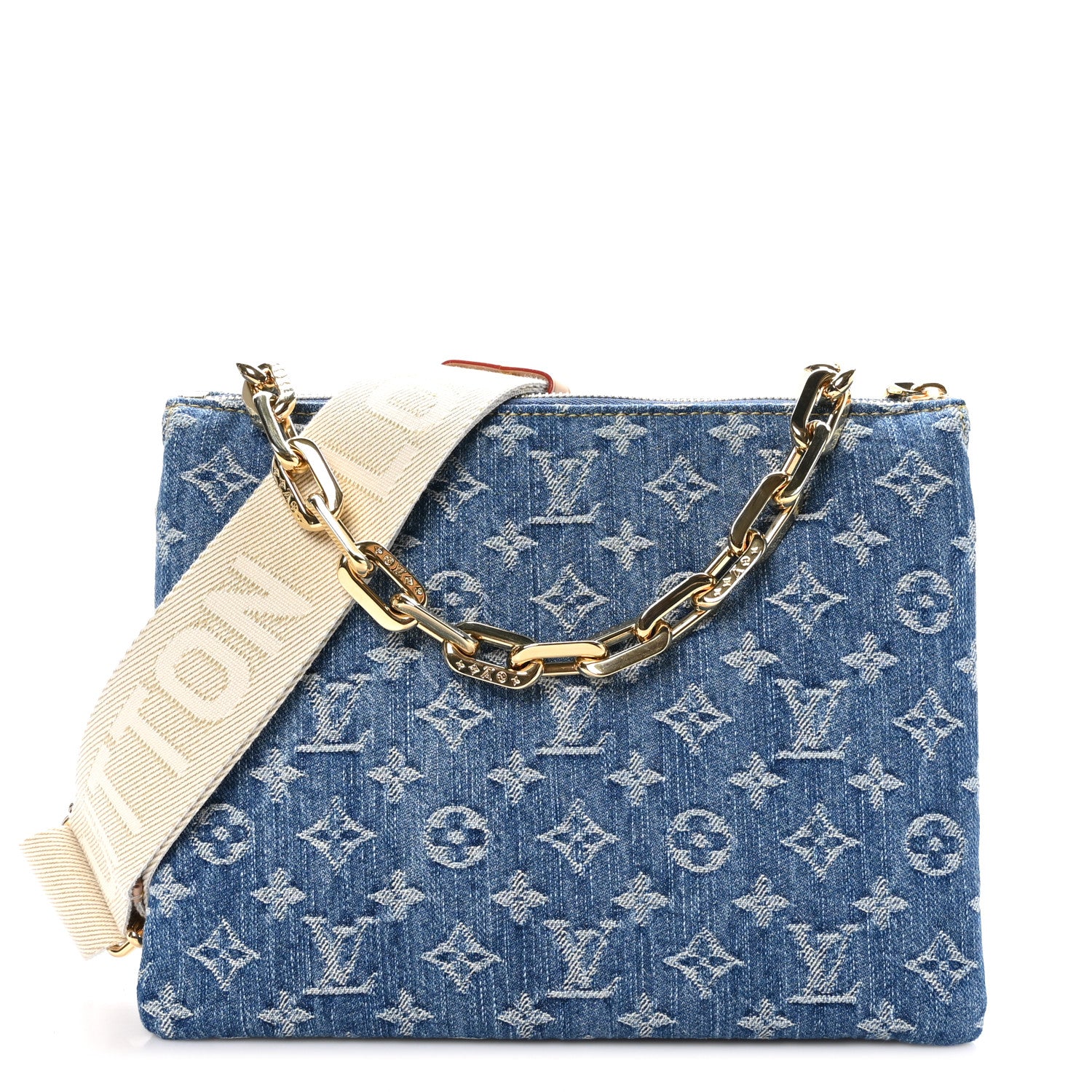 Louis Vuitton Monogram Denim Coussin PM Blue 1539612 – FASHIONPHILE
