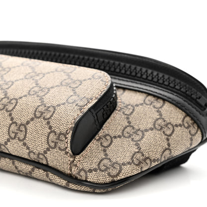 Gucci GG Supreme Monogram Belt Bag Black 11 of 13