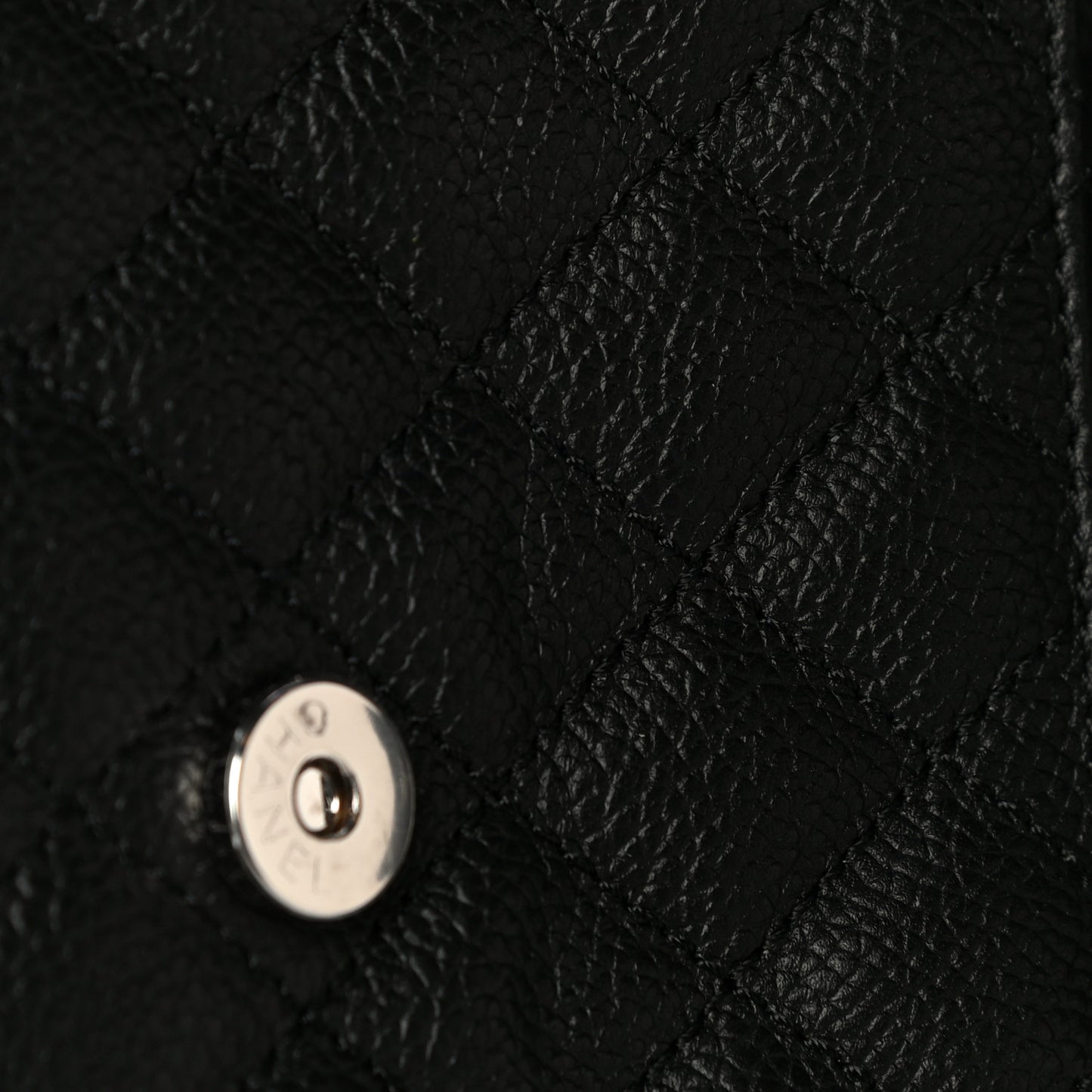 Grained Calfskin Quilted 2.55 Reissue Flap Belt Bag Clutch Black