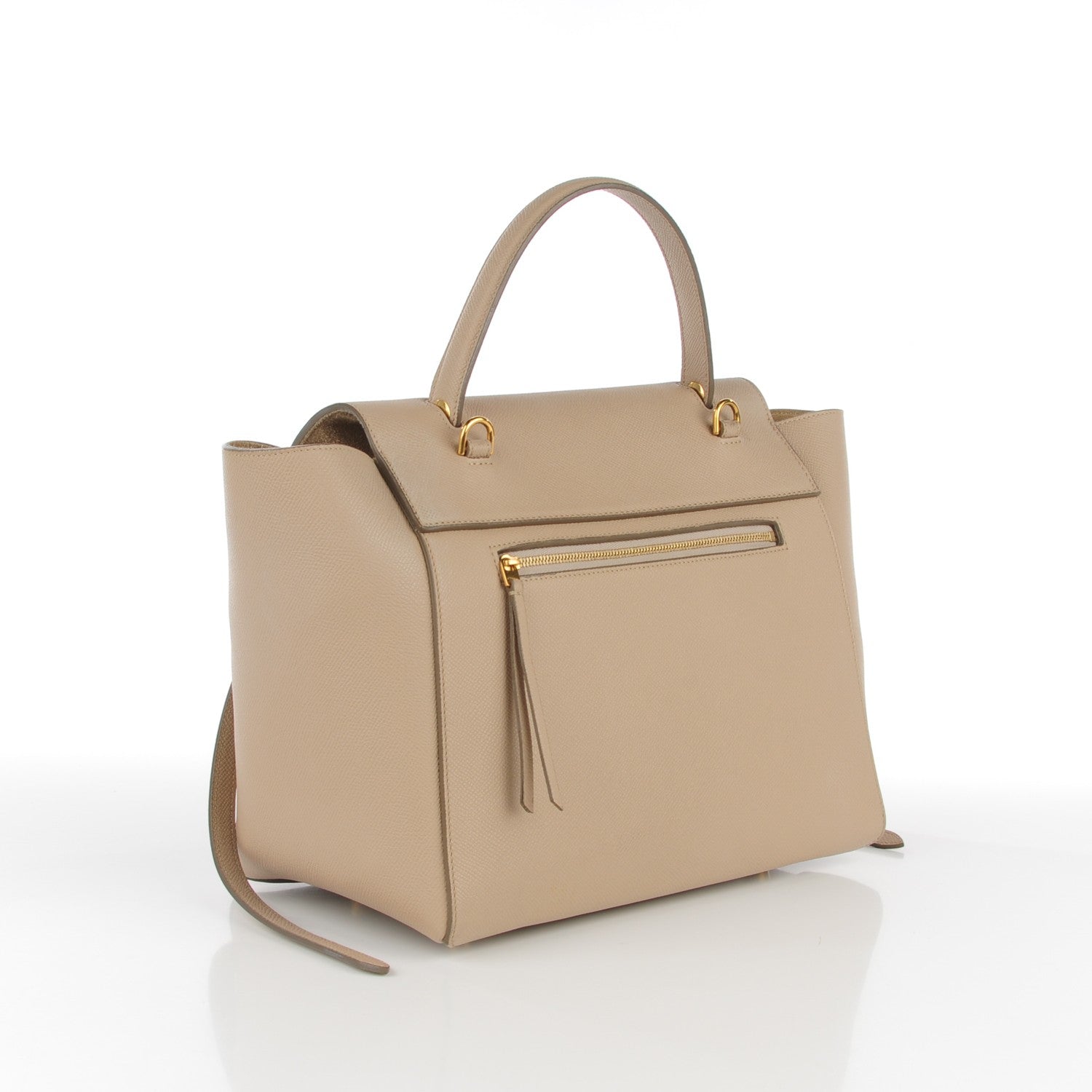 Celine Grained Calfskin Mini Belt Bag Light Taupe 3 of 7