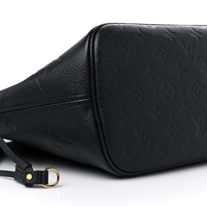 Louis Vuitton Empreinte Monogram Giant Neverfull MM Black 8 of 11