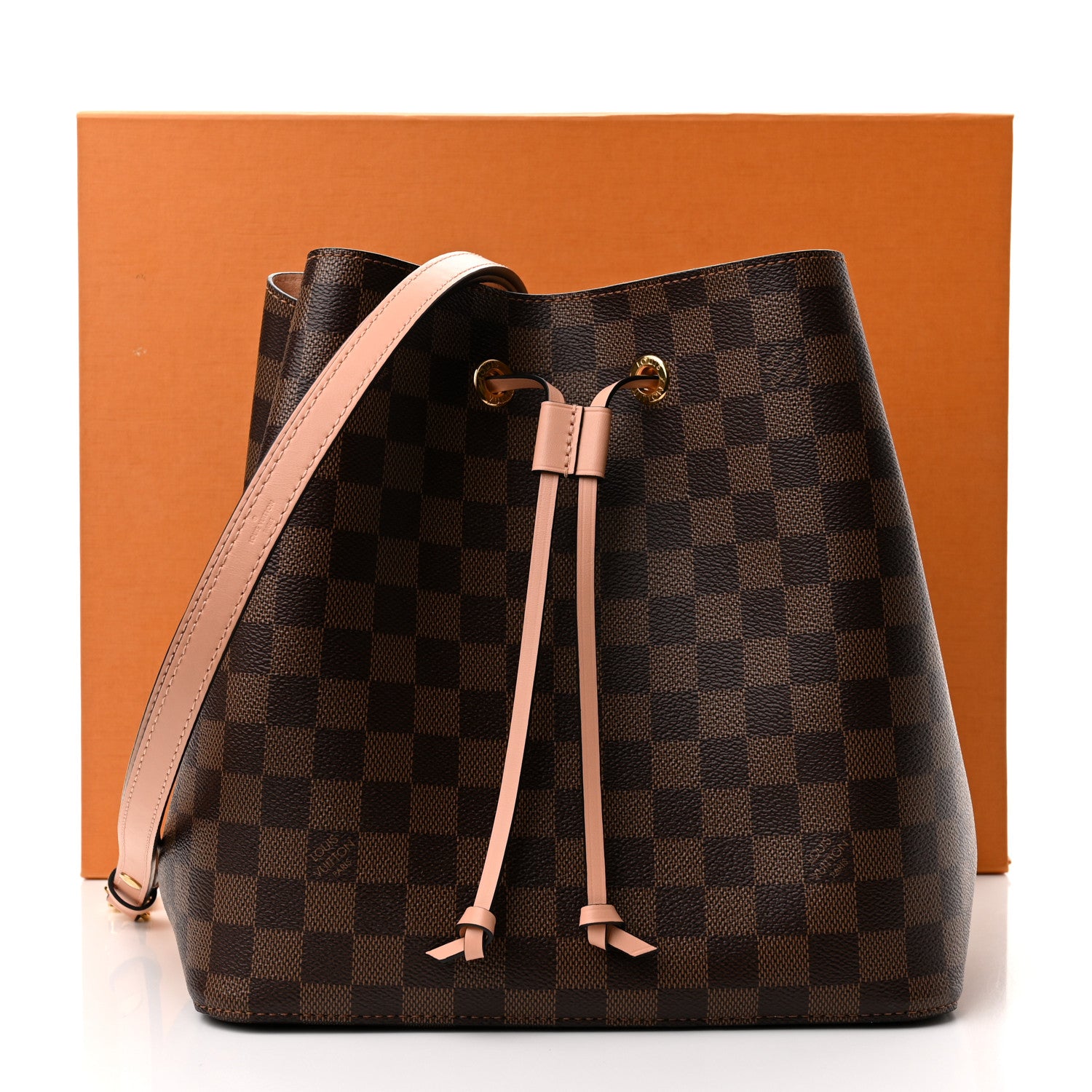 Louis Vuitton Damier Ebene Neonoe MM Venus Pink 10 of 10