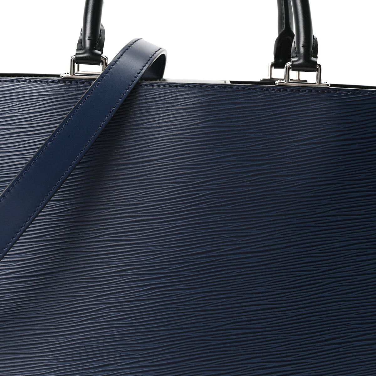 Louis Vuitton Epi Kleber PM Blue 6 of 8