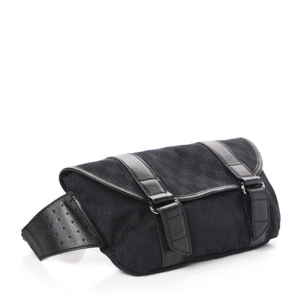 Gucci Monogram Waist Belt Bag Black 5 of 10