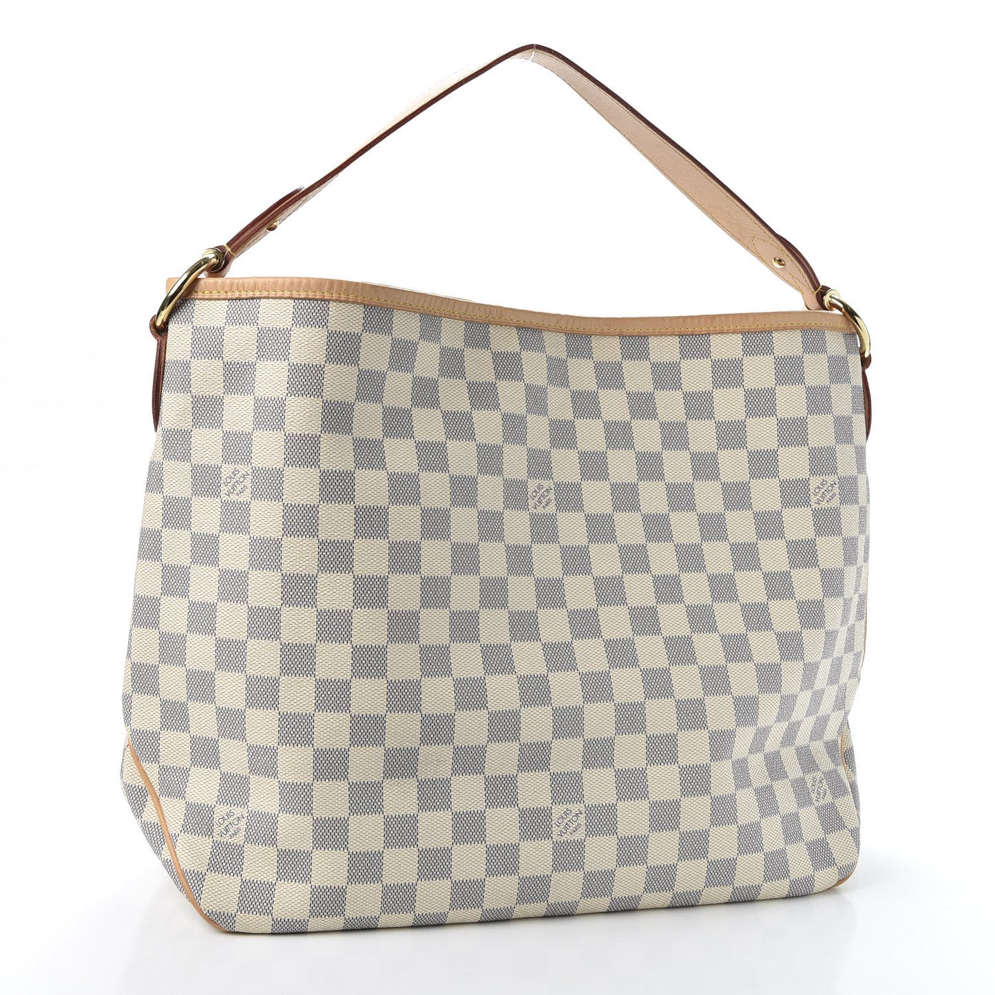 Damier Azur Delightful MM Rose Ballerine