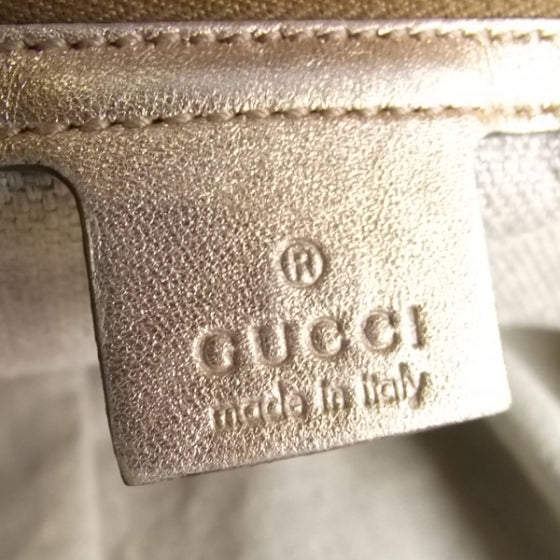 Gucci Python Peggy Large Top Handle Bag Copper 7 of 8