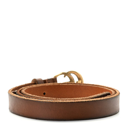 Gucci Faded Calfskin Double G Belt 80 32 Cuir 2 of 3