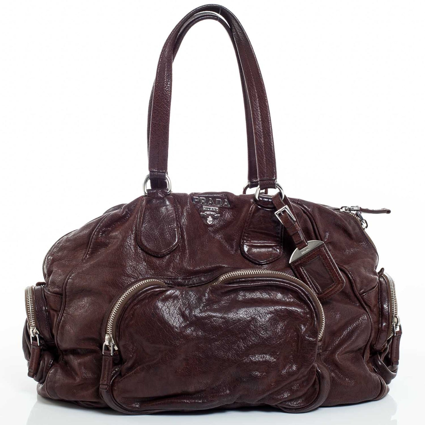 Washed Bauletto Cocco