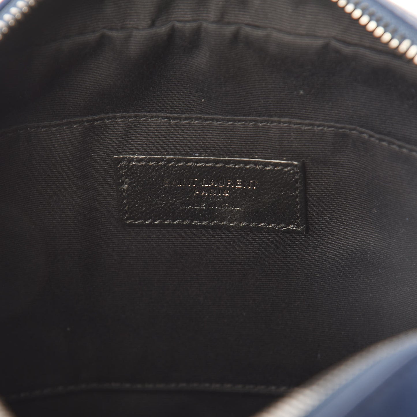 Calfskin Matelasse Monogram Lou Camera Bag Blue