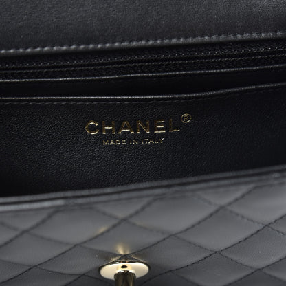 Chanel Lambskin Quilted Mini Rectangular Flap Black 6 of 10
