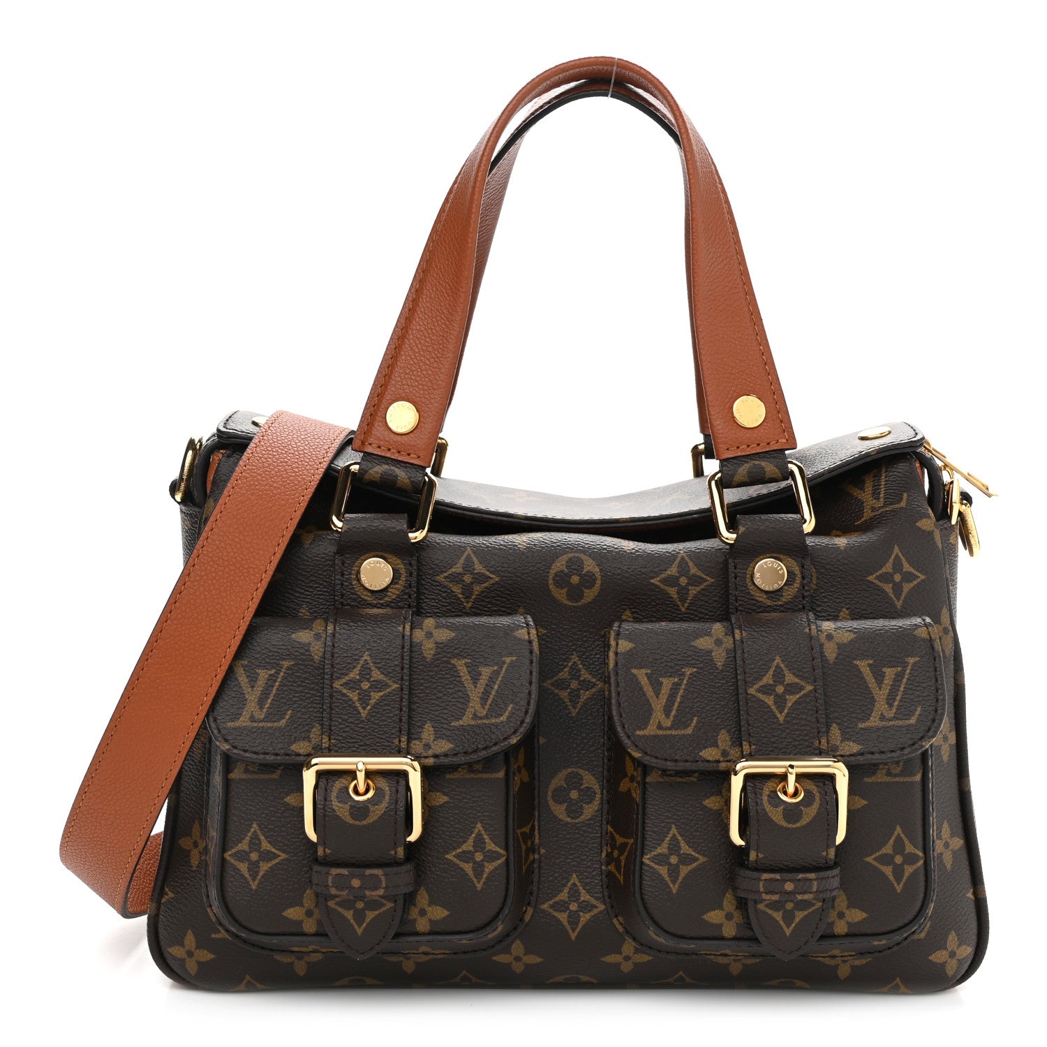 Louis Vuitton Monogram Manhattan NM Caramel 1 of 10