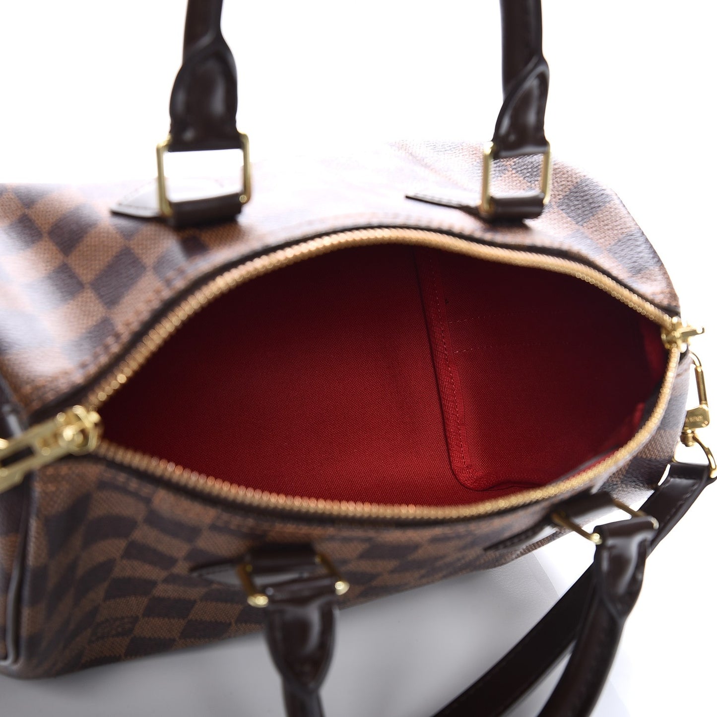Damier Ebene Speedy Bandouliere 25