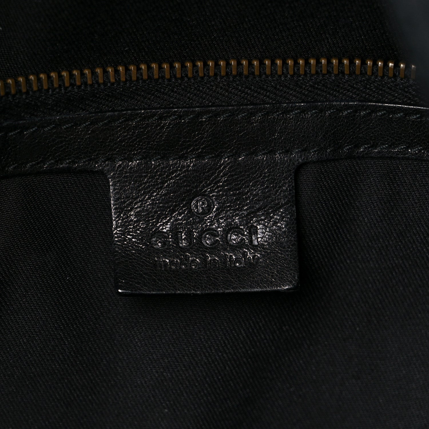 Gucci Monogram Large Jockey Hobo Black 9 of 25