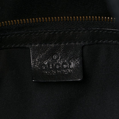 Gucci Monogram Large Jockey Hobo Black 9 of 25