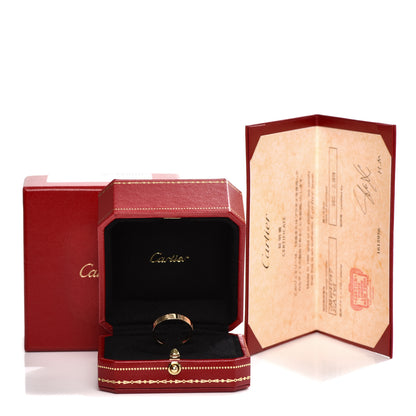Cartier 18K Yellow Gold 3.5mm LOVE Wedding Band Ring 57 8 5 of 5
